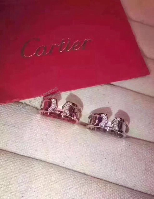Cartier首飾 JZ-117 卡地亞經典爆款 雙箭頭開口戒指 Cartier卡地亞LOVE情侶戒指  zgk1408